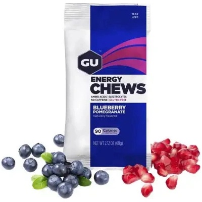 GU Chews Blueberry/Pomegranate 60g