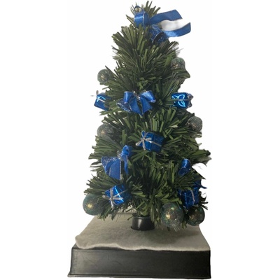 Evergreen dekorativní svítící stromek BARVA: stříbrná