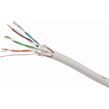 Gembird SPC-5004E-SOL/100 SFTP kábel drôt, cat. 5e, 100m, sivý