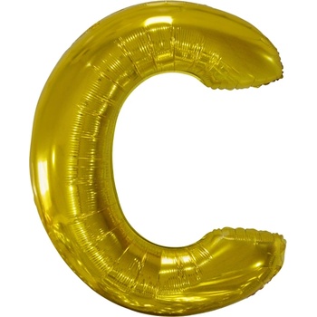 Image 1 of Amscan Балон от фолио Буква С, златен, 86 см