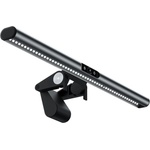  Mobilly S1CAM LED офис лампа за монитор с уеб камера и микрофон, черна (TBD0601668902)