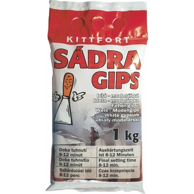 KITTFORT Sádra modelářská bílá 40 kg