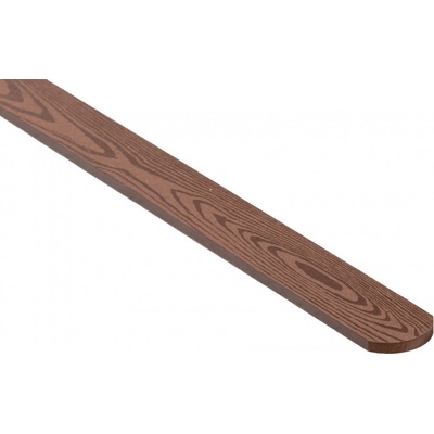 WPC plotovka Covernit drevodekor, oblý koniec 1800mm