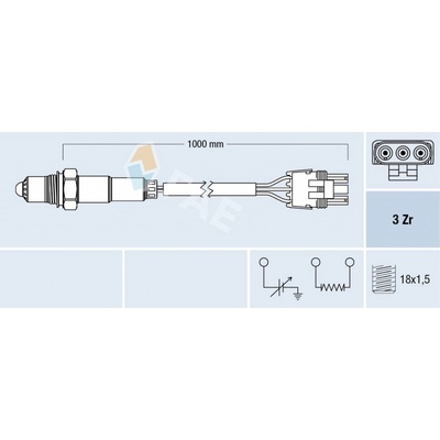 Lambda sonda FAE 77119