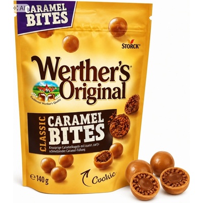 Storck Werther's Original Caramel Bites Cookie 140 g