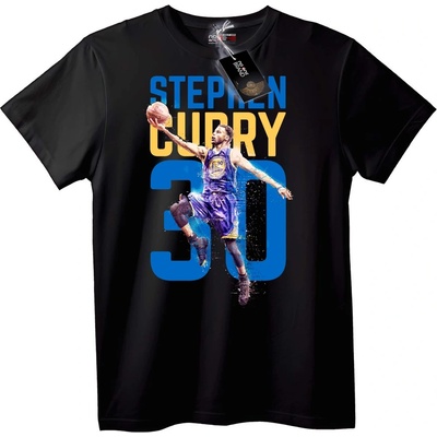 NOONEBRAND Тениска Stephen Curry 30 Баскетбол - 2XL, Black