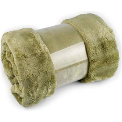 Stoklasa Deka bubble fleece zelená sv. 150x200