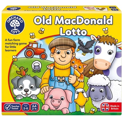 Orchard Toys Образователна играчка Orchard Toys Old MacDonald Lotto (HU071)