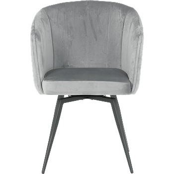 Carmen Трапезен стол venice - светлосив (3532130_1)