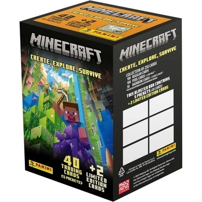 Panini Minecraft karty 3 - Blaster Box