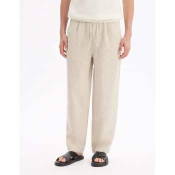 Celio Ленени панталони Lolinos Celio Celio | Bezhov | МЪЖЕ | 30/32