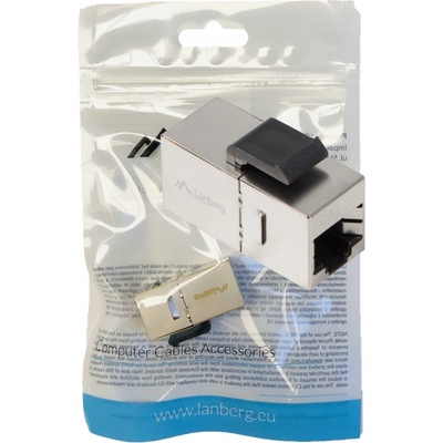 PRIECHODOVÝ KONEKTOR KEYSTONE RJ45->RJ45 CAT.6 FTP LANBERG KSF6-3000