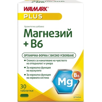 STADA Магнезий + В6, 30 таблетки, Stada
