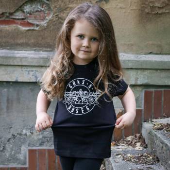 METAL-KIDS Детска тениска METAL-KIDS - Guns 'n Roses - Bullet Outline - Black/White - 613.25. 8.7