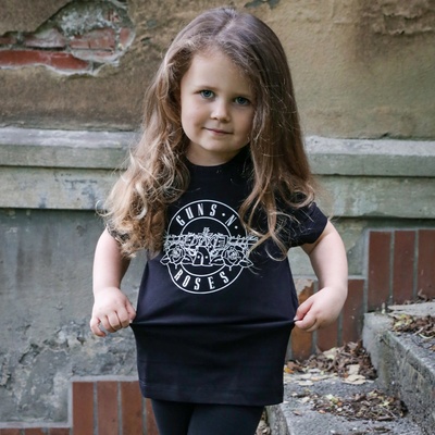 METAL-KIDS Детска тениска METAL-KIDS - Guns 'n Roses - Bullet Outline - Black/White - 613.25. 8.7