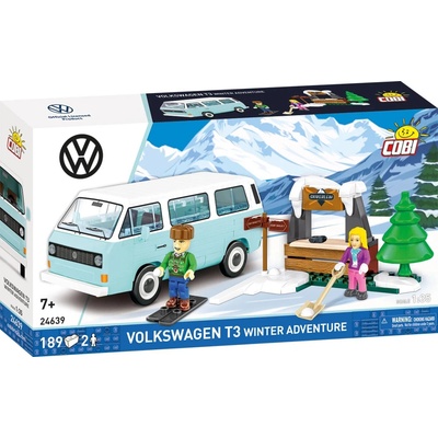 COBI 24639 Automobil Volkswagen T3 Zimné dobrodružstvo 1:35