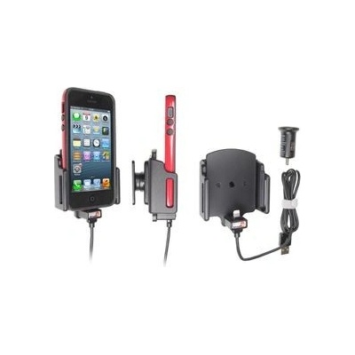 Brodit držiak do auta na Apple iPhone 13 mini/12 mini/SE/5S/5/5C v puzdre, nastaviteľný, s nabíjaním 521502