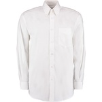 Kustom Kit KK 105 / Мъжка риза с дълъг ръкав Oxford - бяла XXL/XXXL (43105X001jm)