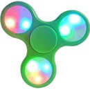 Fidget Spinner s LED osvětlením zelený
