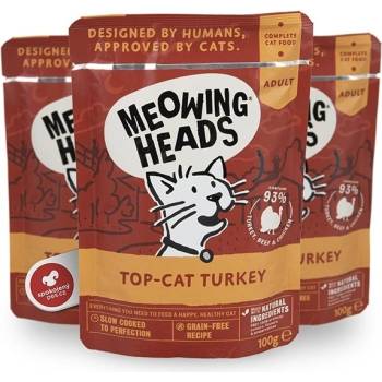 MEOWING HEADS Top Cat Turkey 100 g
