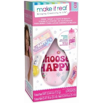 Make it Real Kosmetická sada s fľašou na vodu