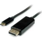Roline Cable USB Type C - DP, M/M, 2m, S3733