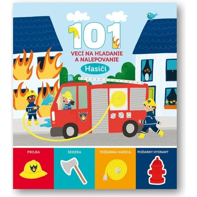 101 vecí na hľadanie a nalepovanie Hasiči