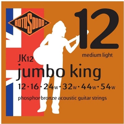 Rotosound JK12 Jumbo King Струни за акустична китара (JK12)