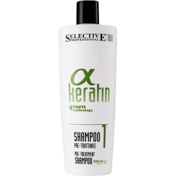 Selective Professional Дълбокопочистващ шампоан с растителен кератин Selective a-Keratin Pre-Treatment Shampoo