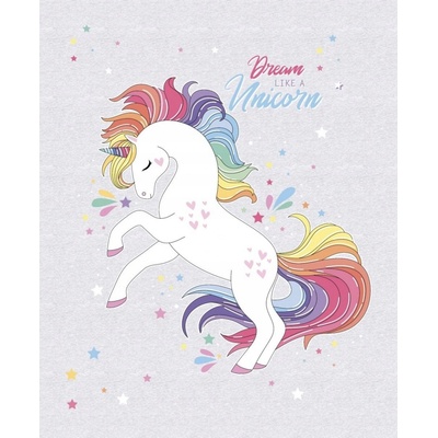 Detexpol přehoz na postel Jednorožec dream 170 x 210 cm – Zboží Dáma