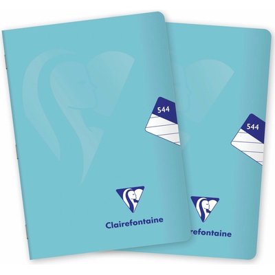 CLAIREFONTAINE Mimesys pastel PP A5 544 linkovaný ledově modrý sada 2 ks
