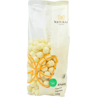 NATURAL JIHLAVA kukuričné chrumky Jogurt 140 g