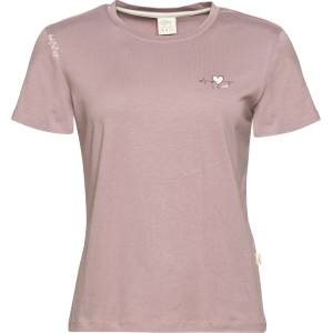 Chillaz Дамска тениска Chillaz Women's Iseo Heartbeat To Climb T-shirt - Mauve - размер 34 (EU) (916-6248-0412)