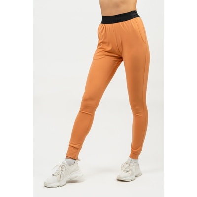 Nebbia Slim fit legíny s kapsami GYM SPIRIT 466 oranžové