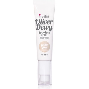 theBalm Oliver Dewy Face Drops течен хайлайтър цвят Golden Glow 28ml