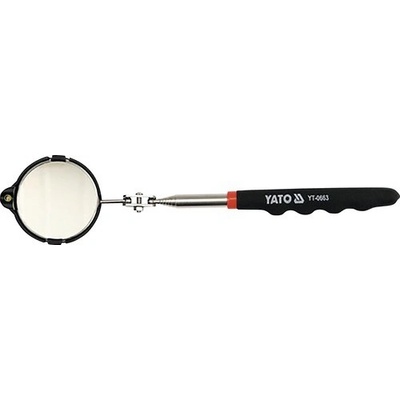 Zrkadlo kontrolné teleskopické YATO s LED osvetlením 265-920mm