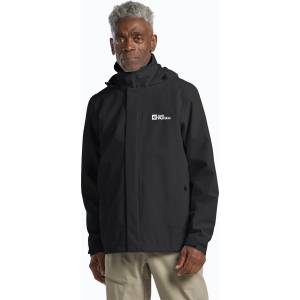 Jack Wolfskin Мъжко яке за дъжд Jack Wolfskin Trailtime 2L black
