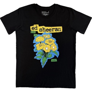 Ed Sheeran Play Flowers Black M Риза (EDTS33MB02)