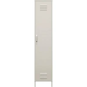 Støraa Светлосиво метално заключващ се шкафче 37x182x39 cm Bradford - Støraa (5244319COM)