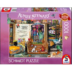Schmidt Spiele Пъзел Schmidt от 1000 части - Спомени от Ню Йорк (58598)
