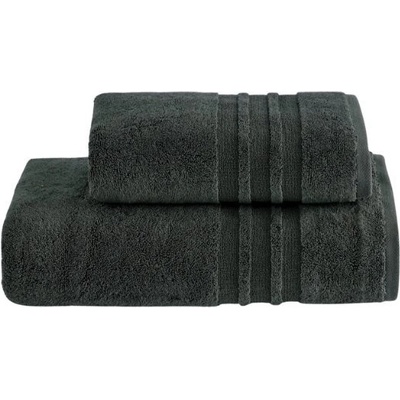 Soft Cotton Ručník PRESTIGE 50 x 100 cm Černá antracit Česaná
