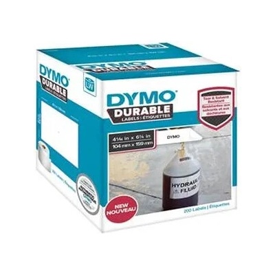 DYMO Etikety, odolné, do LW tlačiarní, 104x159 mm, 200 ks etikiet, DYMO