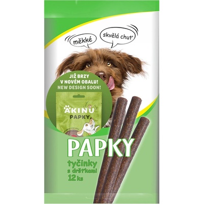 Papky tyčinky s dršťkami 120 g