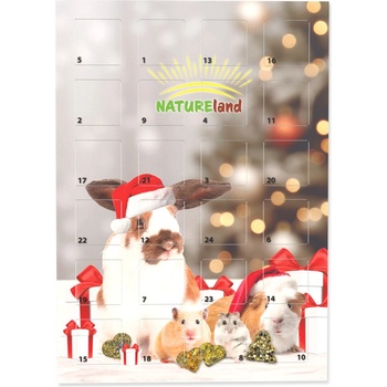 NATURE LAND pro hlodavce Adventní kalendář 360 g