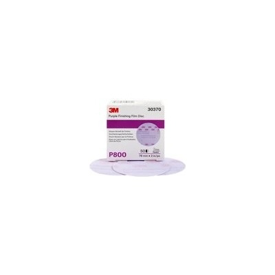 3M 30370 Purple Film 260L brusný papír, 75mm, s.zip P800