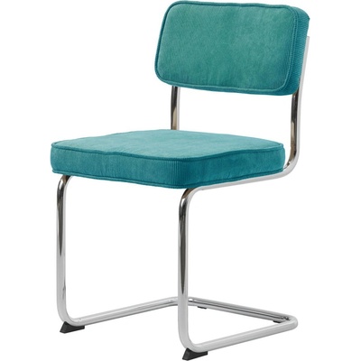 Unique Furniture Тюркоаз велурен трапезен стол Rupert - Unique Furniture (37285105)