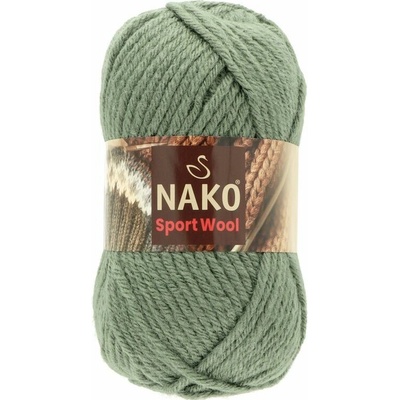 Nako Sport Wool 1631 šalviová zelená