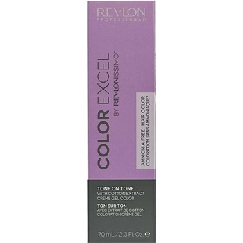 Revlon Professional Revlonissimo Color Excel Tone On ToneBarva na vlasy bez amoniaku 5.46 Light Copper Red Brown 70 ml