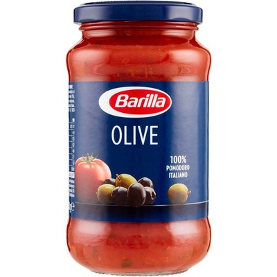 Barilla Paradajková Omáčka So Zelenými A Čiernymi Olivami 400 g
