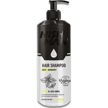 Nishman Shampoo Anti Dandruff Šampón proti lupinám na vlasy 480 ml